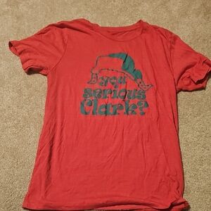 Red Graphic Short Sleeve Tee